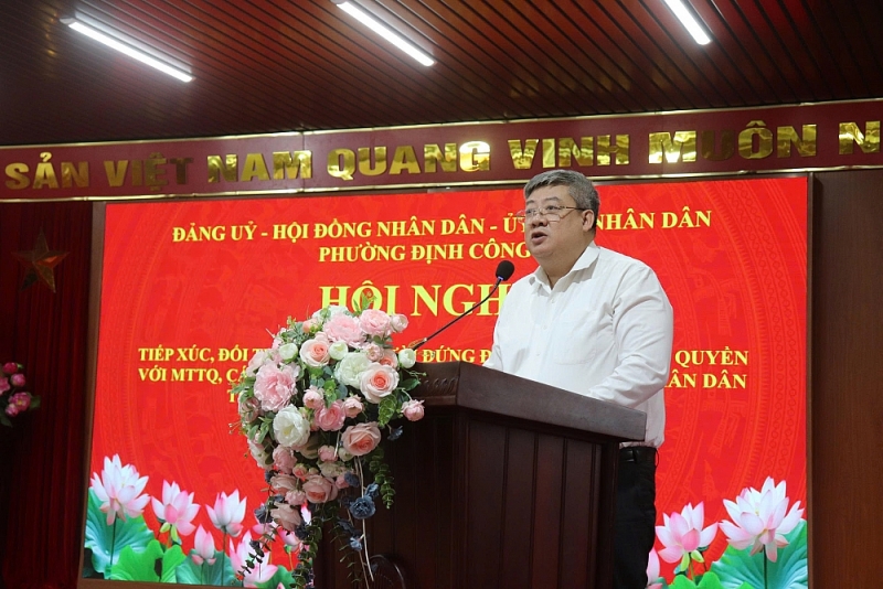 Định Công: Lắng nghe dân nói - Hành động vì dân