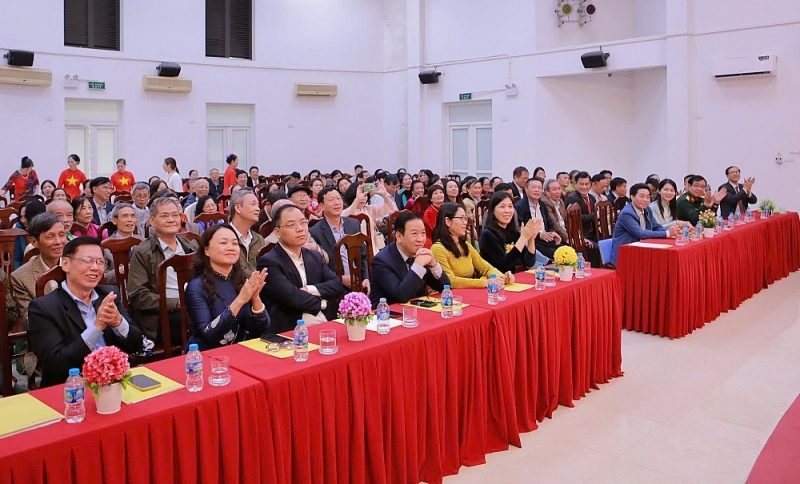 Các đại biểu dự Ngày hội Đại đoàn kết toàn dân tộc