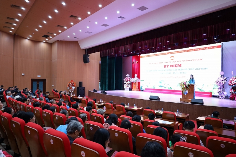 Quang cảnh lễ kỷ niệm