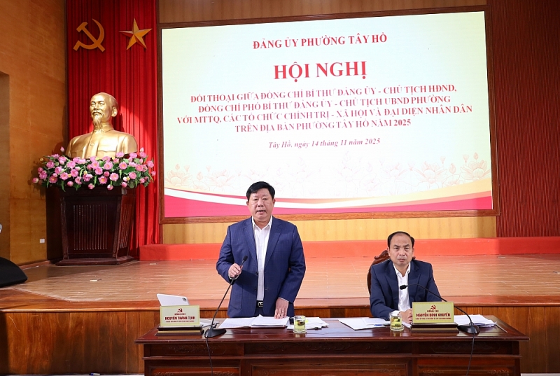 Đối thoại ở phường Tây Hồ: Lắng nghe dân để phục vụ dân tốt hơn