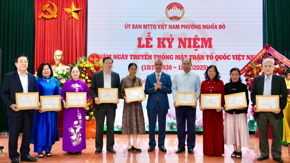 Nghĩa Đô hướng tới phường giàu đẹp, hiện đại, hạnh phúc