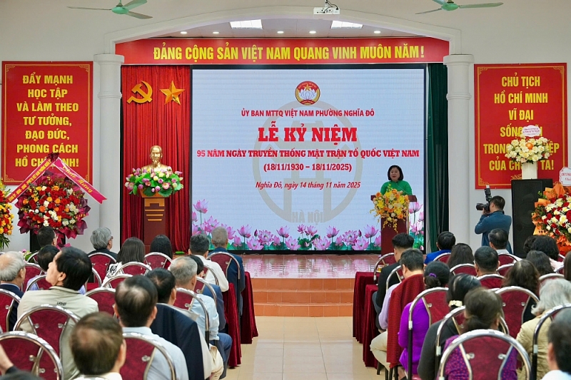 Đoàn kết xây dựng phường Nghĩa Đô giàu đẹp, văn minh, hiện đại, Nhân dân hạnh phúc Đoàn kết xây dựng phường Nghĩa Đô giàu đẹp, văn minh, hiện đại, Nhân dân hạnh phúc
