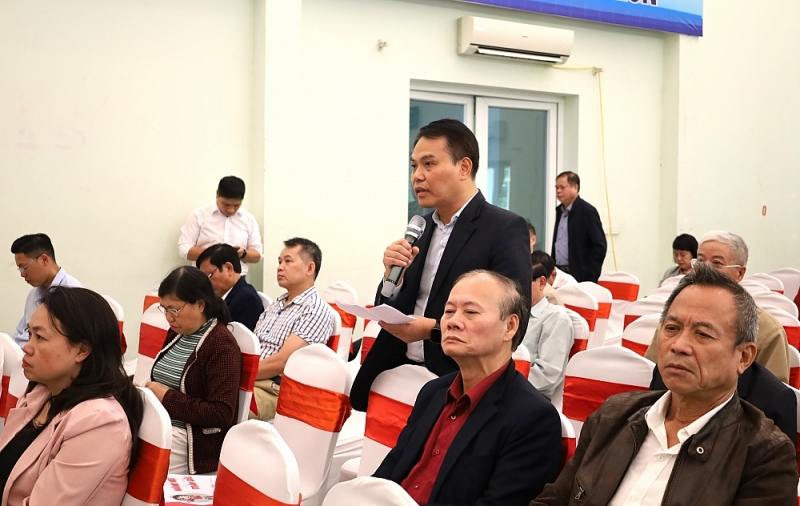 Đại biểu HĐND TP Hà Nội tiếp xúc cử tri 3 phường Cầu Giấy - Yên Hòa - Nghĩa Đô