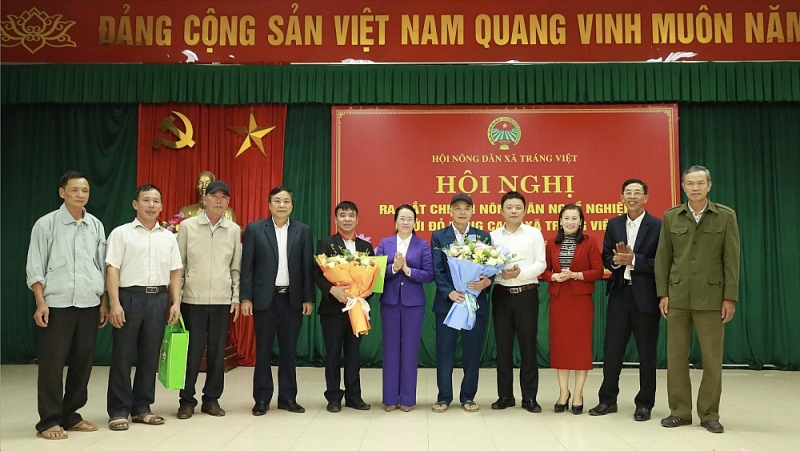 Ra mắt Chi hội Nông dân nghề nghiệp bưởi đỏ Đông Cao, xã Tráng Việt Ra mắt Chi hội Nông dân nghề nghiệp bưởi đỏ Đông Cao, xã Tráng Việt