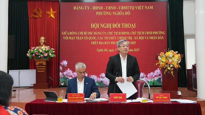 Phường Nghĩa Đô đối thoại, gỡ vướng dân sinh