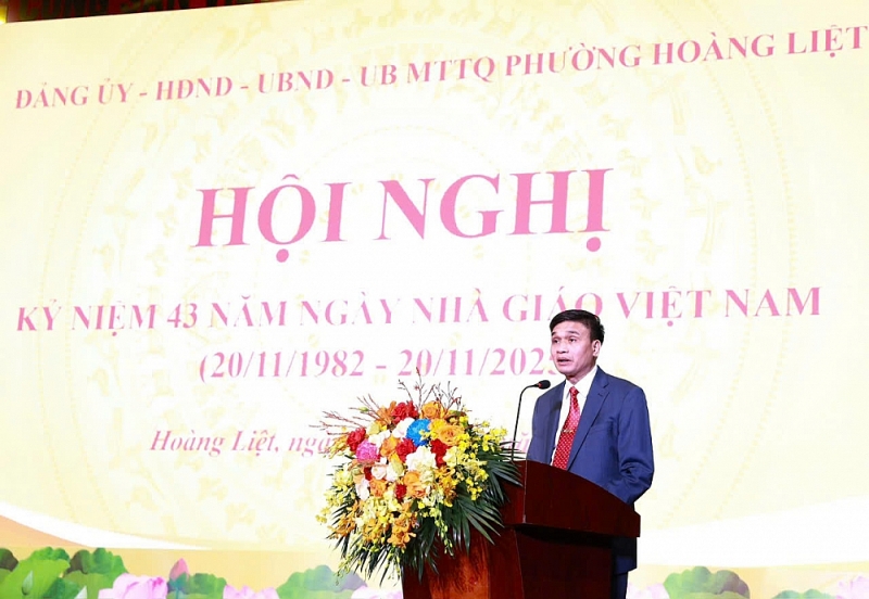 Hoàng Liệt tri ân thầy cô, ghi dấu năm học bứt phá