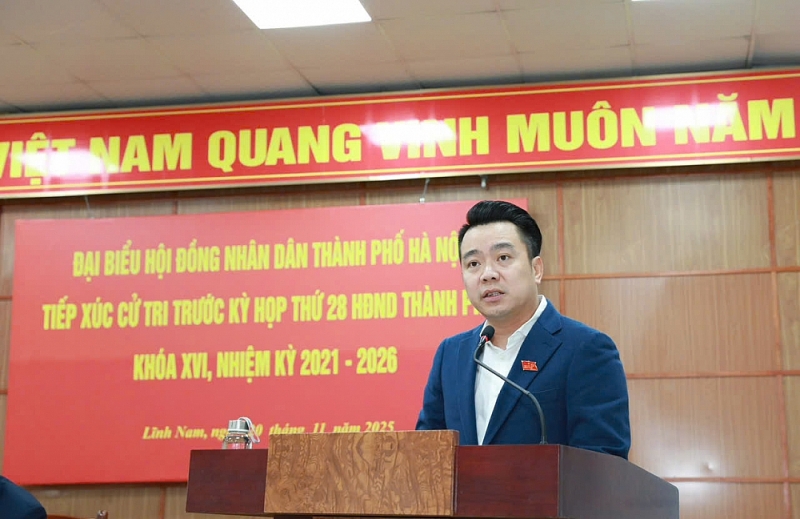 Cử tri kiến nghị về dự án sông Hồng, trường học và hạ tầng