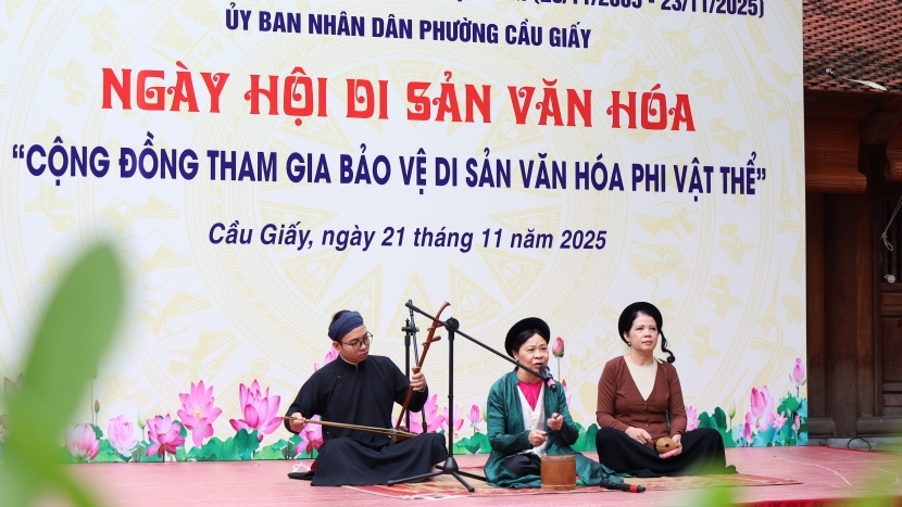 Phường Cầu Giấy chung tay giữ gìn di sản văn hóa
