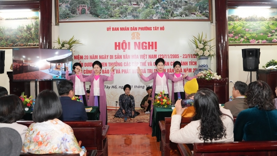 Ứng dụng công nghệ số, nâng tầm quản lý di sản ở Tây Hồ