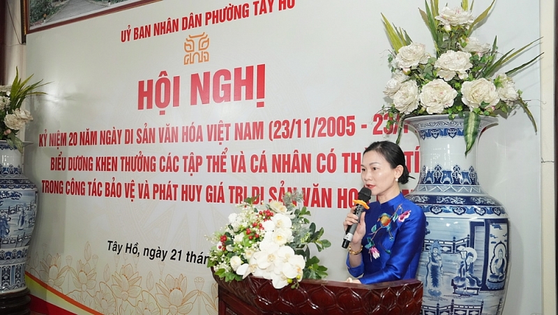 Ứng dụng công nghệ số, nâng tầm quản lý di sản ở Tây Hồ