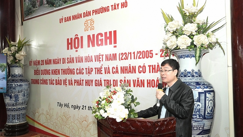 Ứng dụng công nghệ số, nâng tầm quản lý di sản ở Tây Hồ