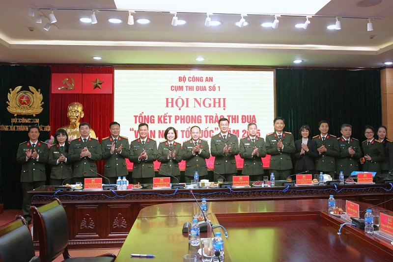 Cụm thi đua số 1 - Bộ Công an tổng kết phong trào “Vì an ninh Tổ quốc” năm 2025