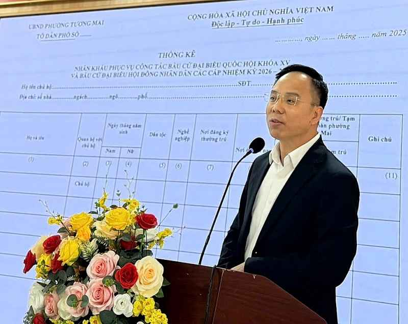 Đồng chí Võ Xuân Trọng phát biểu tại hội nghị