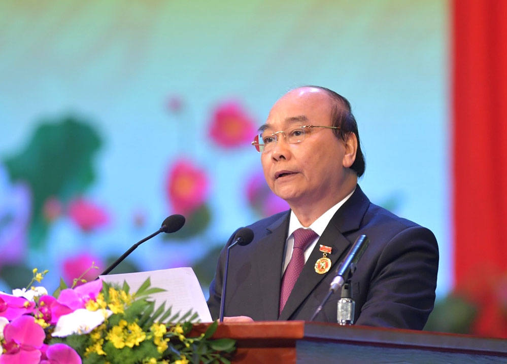 Thủ tướng Nguyễn Xuân Phúc phát biểu khai mạc Đại hội