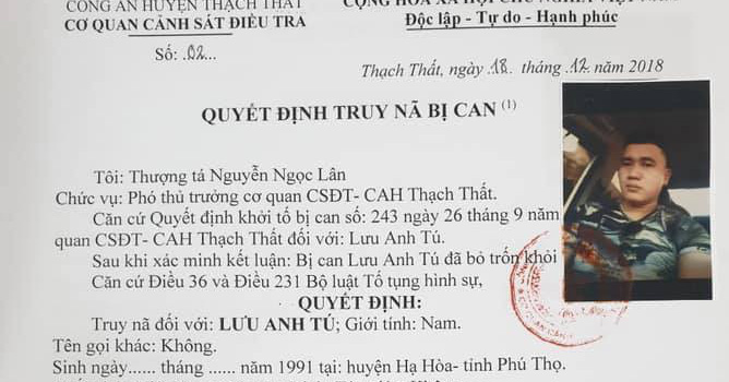 Truy tìm đối tượng bắt cóc, doạ chặt chân tay con nợ