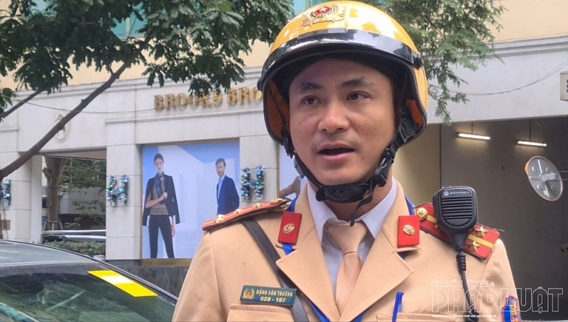 Đại úy Đặng Văn Trường, Đội CSGT số 1