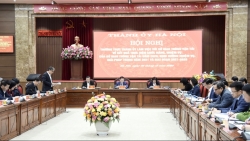 Bí thư Thành ủy Vương Đình Huệ làm việc với Sở Giao thông vận tải Hà Nội