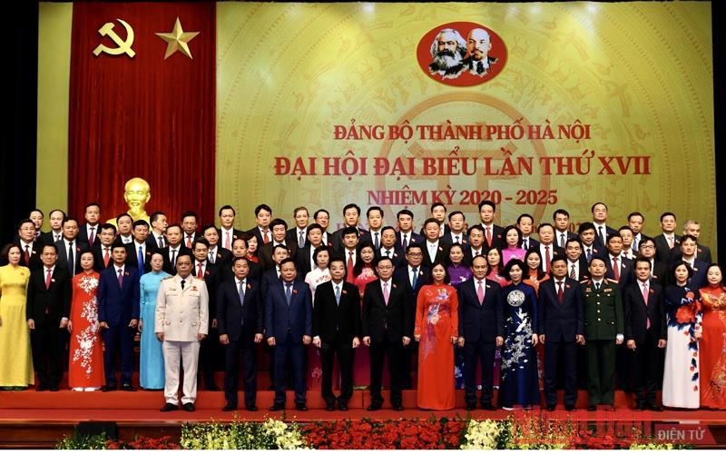 Hà Nội tổ chức thành công đại hội đảng bộ các cấp và Đại hội đại biểu lần thứ XVII Đảng bộ thành phố