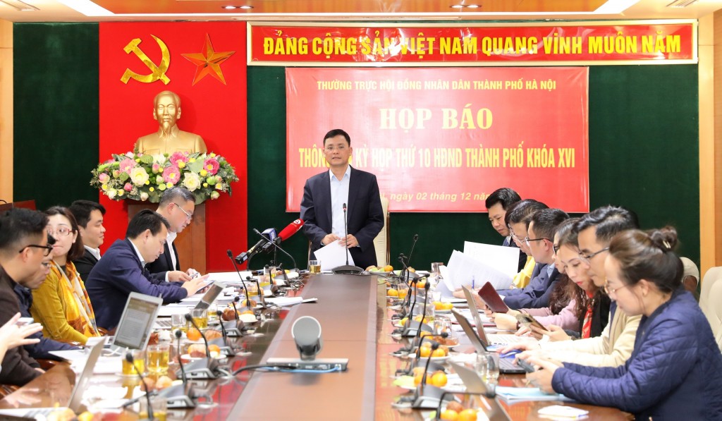 Kỳ họp thứ 10 HĐND TP Hà Nội sẽ khai mạc ngày 7/12