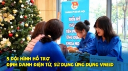 Thành Đoàn Hà Nội ra mắt 5 đội hình hỗ trợ định danh điện tử, sử dụng ứng dụng VNeID