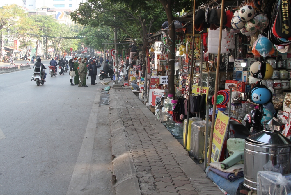 Đảm bảo trật tự đô thị khu vực chợ truyền thống phục vụ dịp Tết