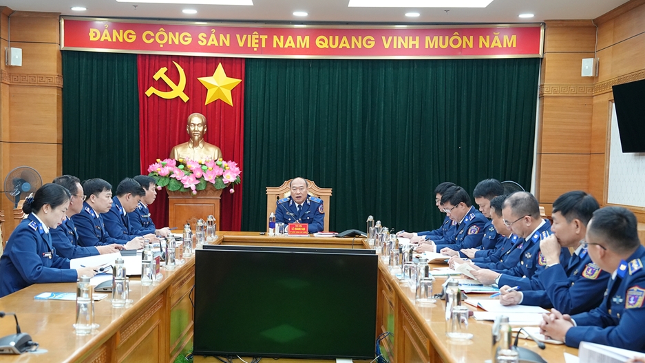 Quán triệt, giao nhiệm vụ cho Đoàn cán bộ cấp cao Cảnh sát biển đi công tác