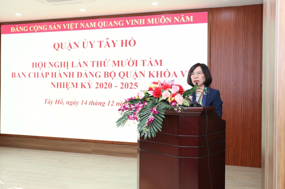 Quận Tây Hồ hoàn thành 21/21 chỉ tiêu về phát triển kinh tế - xã hội