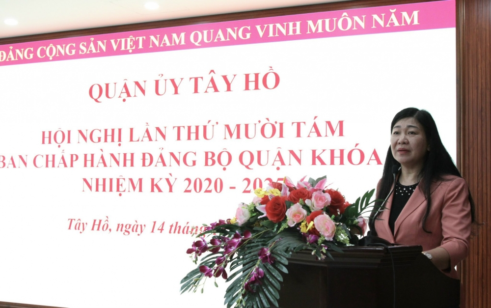 Quận Tây Hồ hoàn thành 21/21 chỉ tiêu về phát triển kinh tế - xã hội