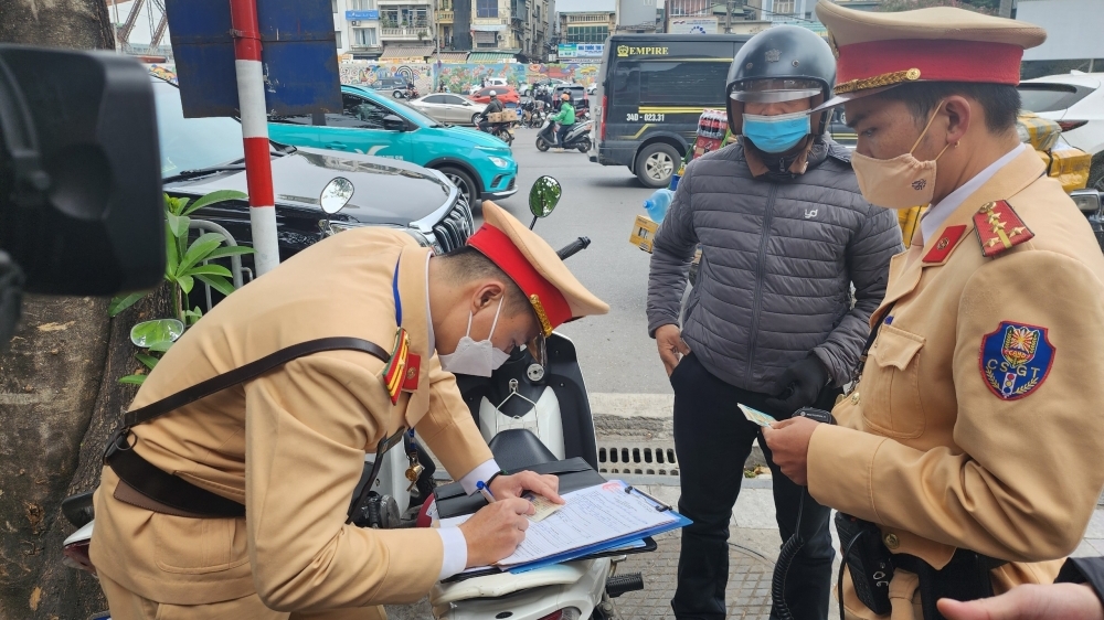 Công an TP Hà Nội ra quân trấn áp tội phạm dịp Tết