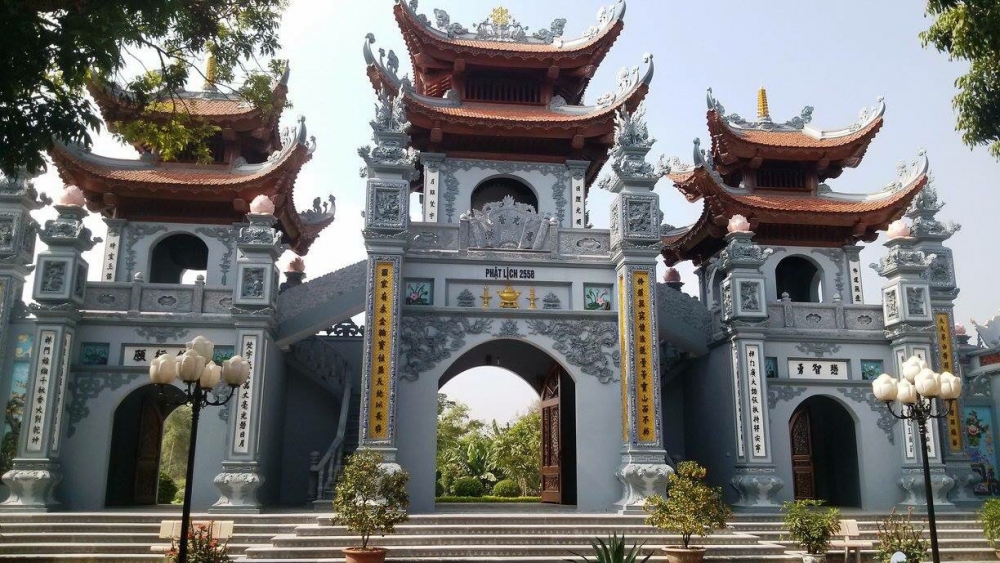 Cụm di tích đình - chùa Huỳnh Cung.