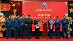 Quận Tây Hồ: Ra mắt Chi bộ quân sự phường Phú Thượng