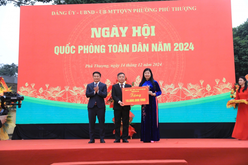 Nơi tổ chức Ngày hội Quốc phòng toàn dân năm 2024 sớm nhất quận Tây Hồ