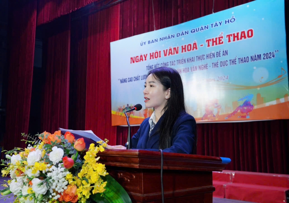 Ngày hội văn hoá - thể thao quận Tây Hồ năm 2024