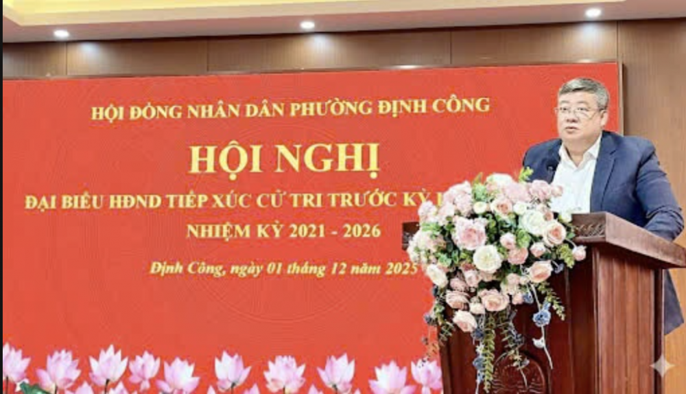 Định Công lắng nghe, giải quyết dứt điểm kiến nghị cử tri