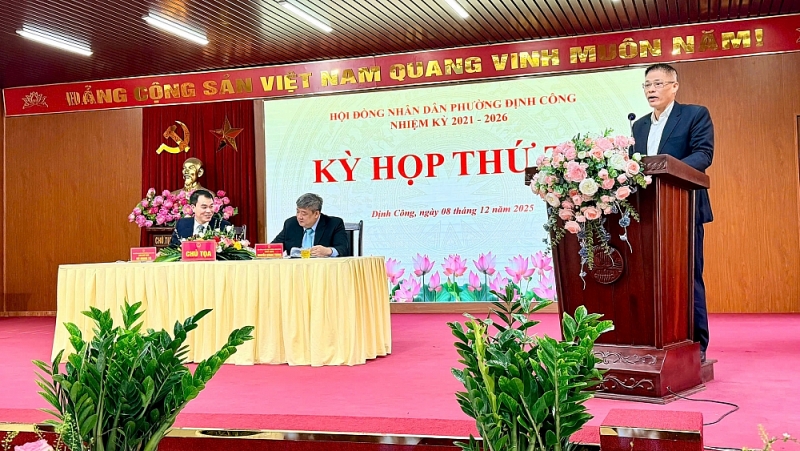 Phường Định Công: Biến quyết tâm chính trị thành hành động cụ thể