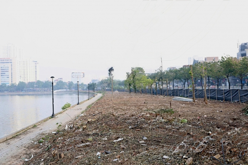 Hoàng Liệt khởi công tuyến đường ven hồ Linh Đàm nối Nguyễn Hữu Thọ - Hoàng Liệt Khởi công tuyến đường ven hồ Linh Đàm nối Nguyễn Hữu Thọ - Hoàng Liệt