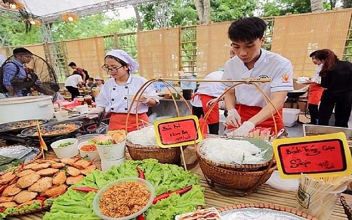 Một gian ẩm thực làng nghề của Hà Nội (ảnh minh hoạ) Một gian ẩm thực làng nghề của Hà Nội (ảnh minh hoạ)