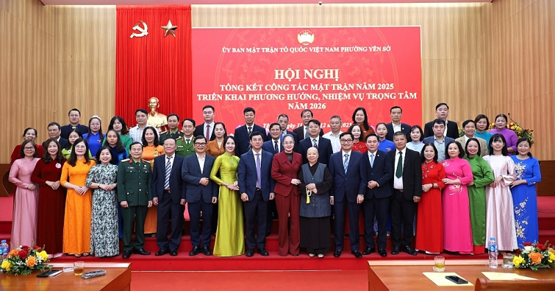 Yên Sở khen thưởng 16 tập thể, 50 cá nhân tiêu biểu trong công tác mặt trận Phường Yên Sở khen thưởng 16 tập thể, 50 cá nhân tiêu biểu trong công tác Mặt trận