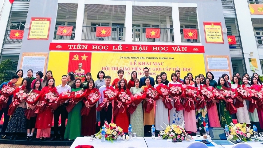 Tương Mai nâng chất đội ngũ giáo viên tiểu học