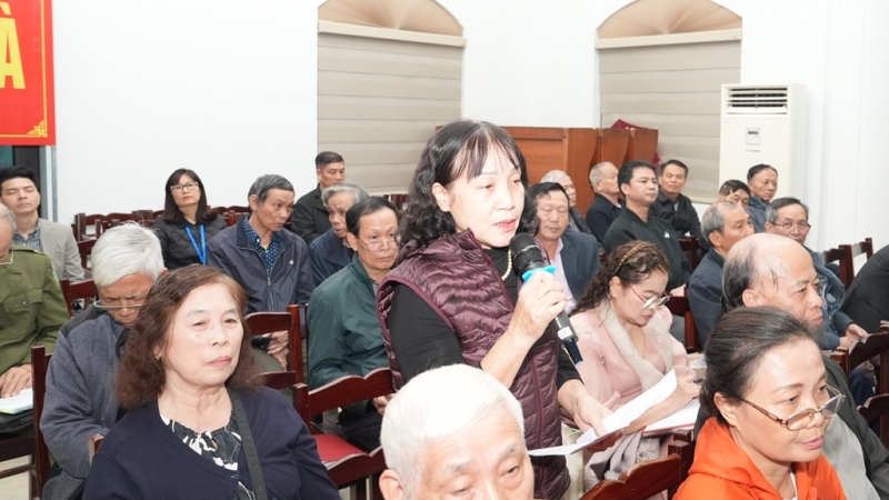 Yên Hòa: Tập trung tháo gỡ “điểm nghẽn” đô thị, theo sát kiến nghị cử tri