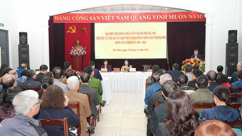 Yên Hòa: Tập trung tháo gỡ “điểm nghẽn” đô thị, theo sát kiến nghị cử tri