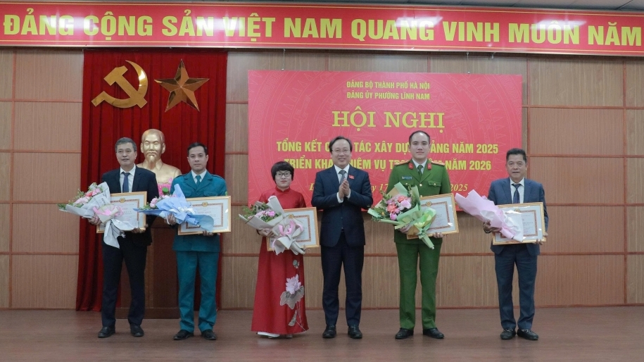 Lĩnh Nam quyết tâm xây Đảng vững, hệ thống chính trị mạnh