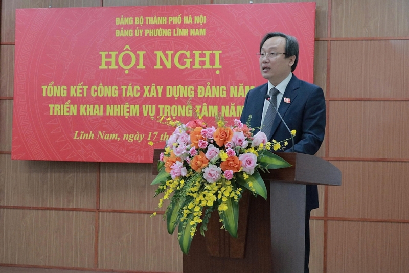 đồng chí Đỗ Thanh Tùng - Bí thư Đảng ủy, Chủ tịch HĐND phường