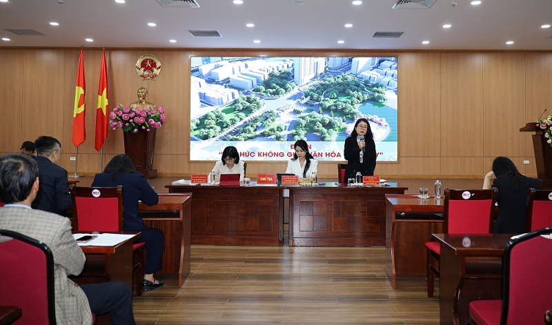 Ban Thường trực Ủy ban MTTQ Việt Nam phường điều hành thảo luận