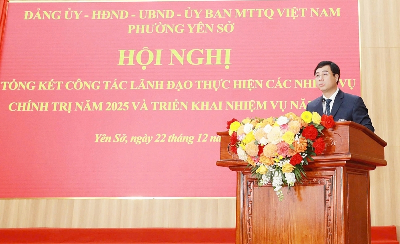 Yên Sở: Quyết liệt tháo gỡ điểm nghẽn, hoàn thành vượt chỉ tiêu 2026