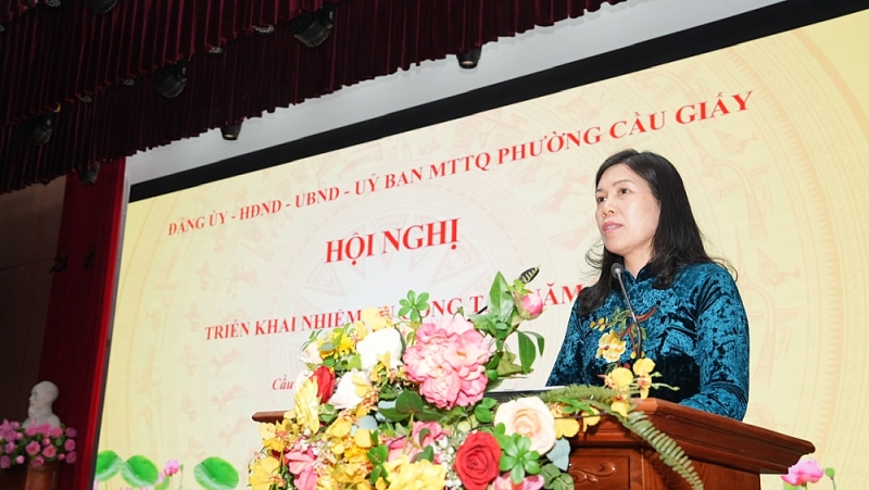 Cầu Giấy chọn chuyển đổi số làm mũi đột phá, “chốt” 23 chỉ tiêu cho năm 2026