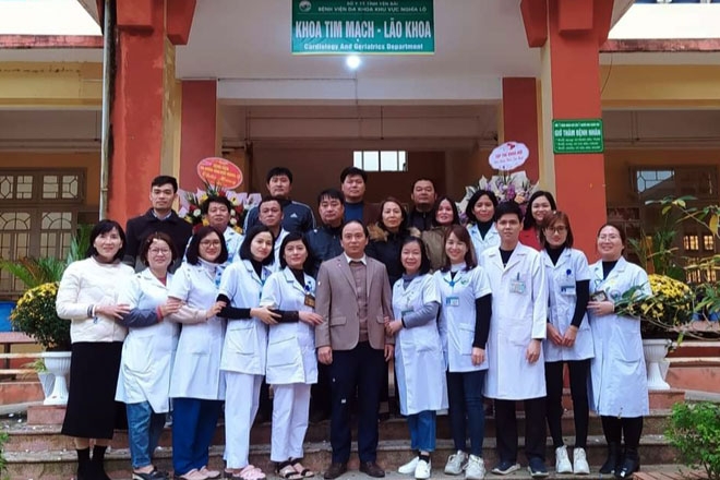 Yên Bái: Bệnh viện Đa khoa khu vực Nghĩa Lộ thành lập Khoa Tim mạch - Lão khoa