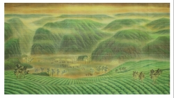 trien lam sac mau xuan dat nuoc