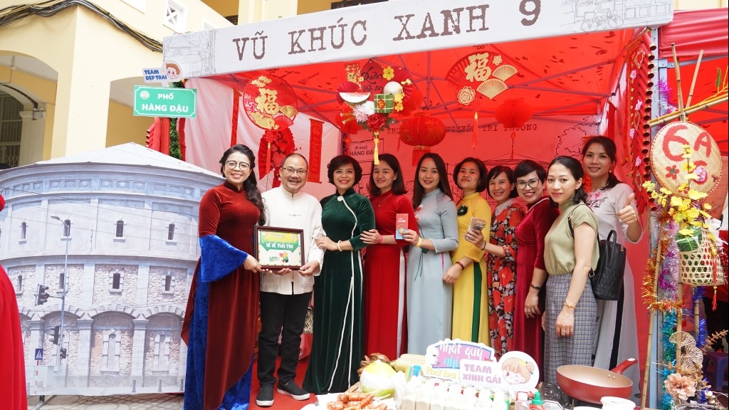Trường THCS Nguyễn Tri Phương rộn ràng lễ hội “Vũ khúc xanh” lần thứ 9