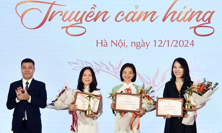 Trao giải thưởng Nhân vật VietNamNet truyền cảm hứng năm 2023